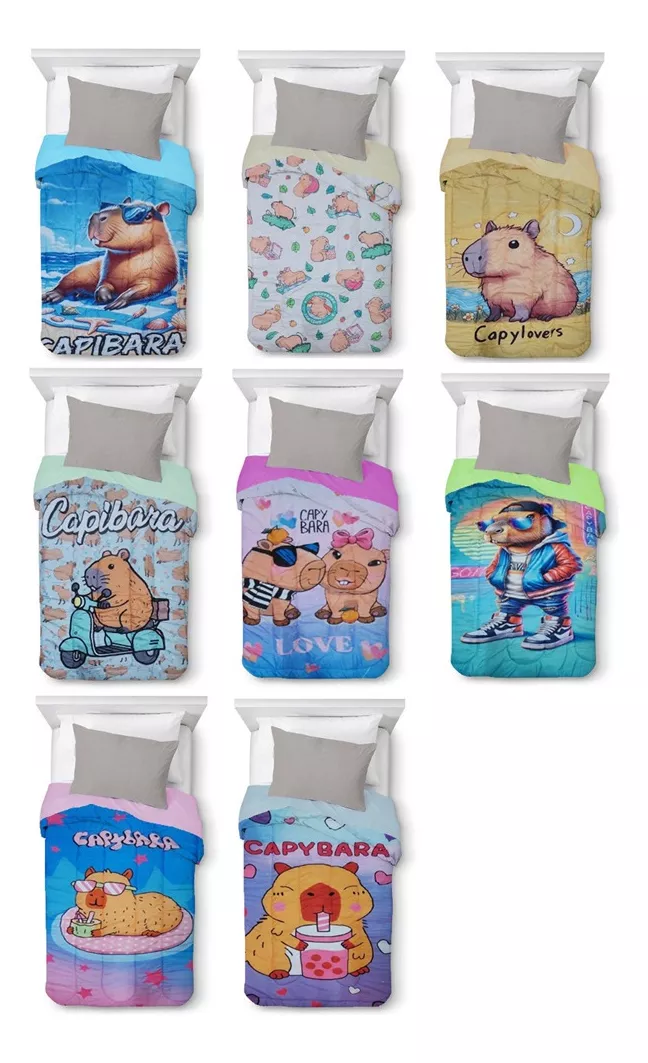 Acolchado con Polar - Capybara - Imagen 4