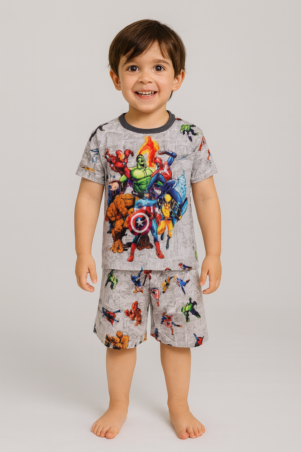 Pijama VERANO KIDS - Avengers