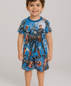 Pijama VERANO KIDS - Capitan America