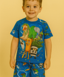 Pijama VERANO KIDS - Tralalero Azul