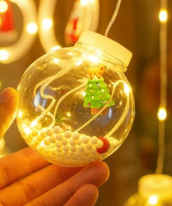 Alternative view of Luces Led XL con Bolitas Navideñas