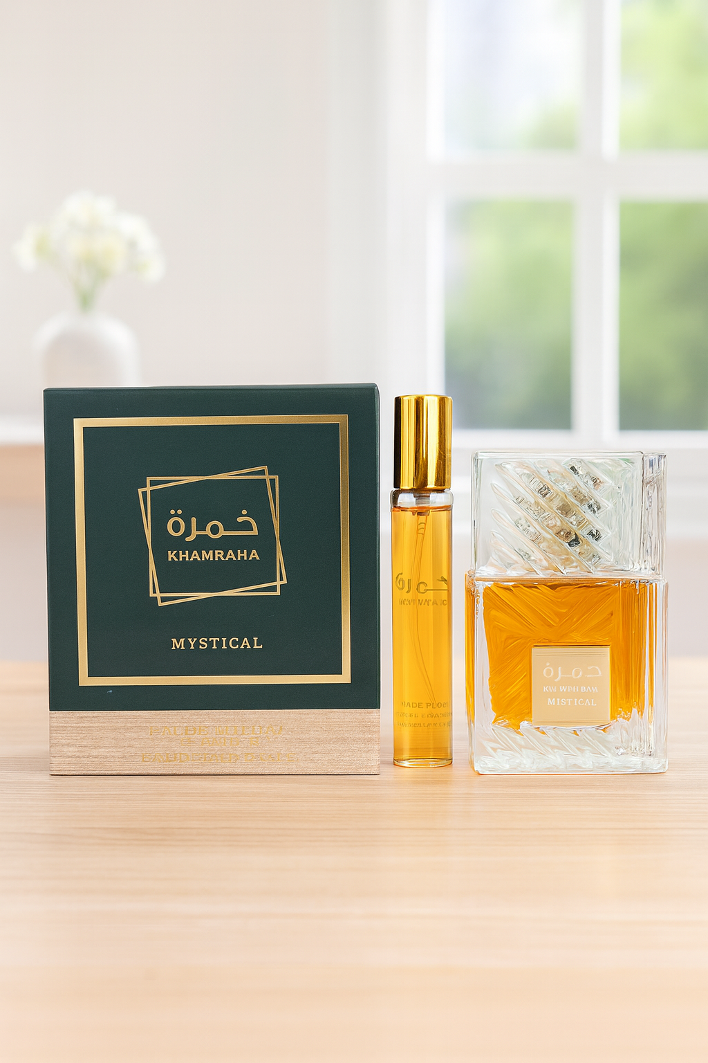 Perfume Árabe - Khamraha Mystical 100ml & 20ml