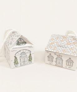 Pack x 5 Mini Casitas - Navidad