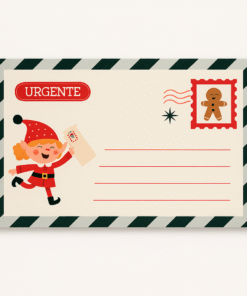 Postal 15x10cm - Linea Santa - Navidad