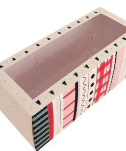 Caja para budin - 21,5x9x9cm - Navidad