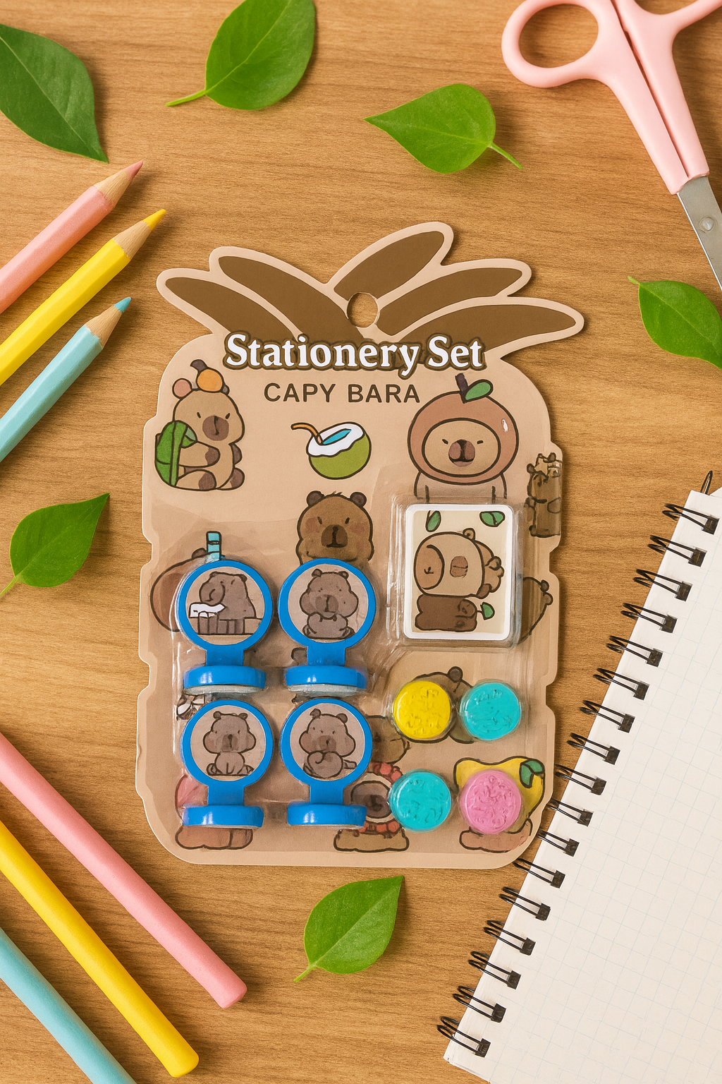 Set de sellos x9 Piezas Personaje - Imagen 2