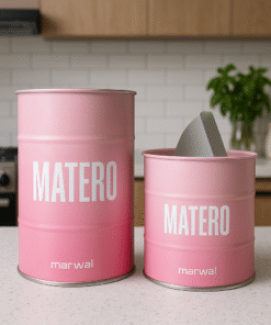 Set Latas Matero Bicolor - Rosa