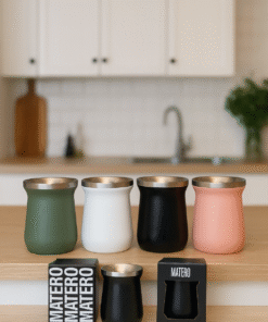 Mate Matero Acero Inox.