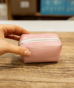 Mini Neceser Puffer Rosa