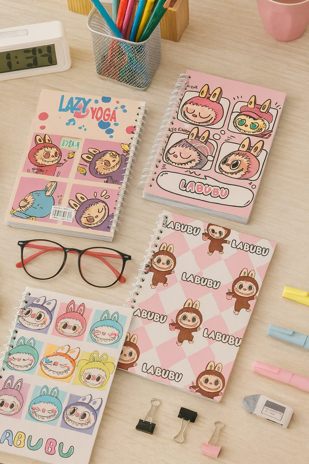 Cuaderno A5 - Labubu