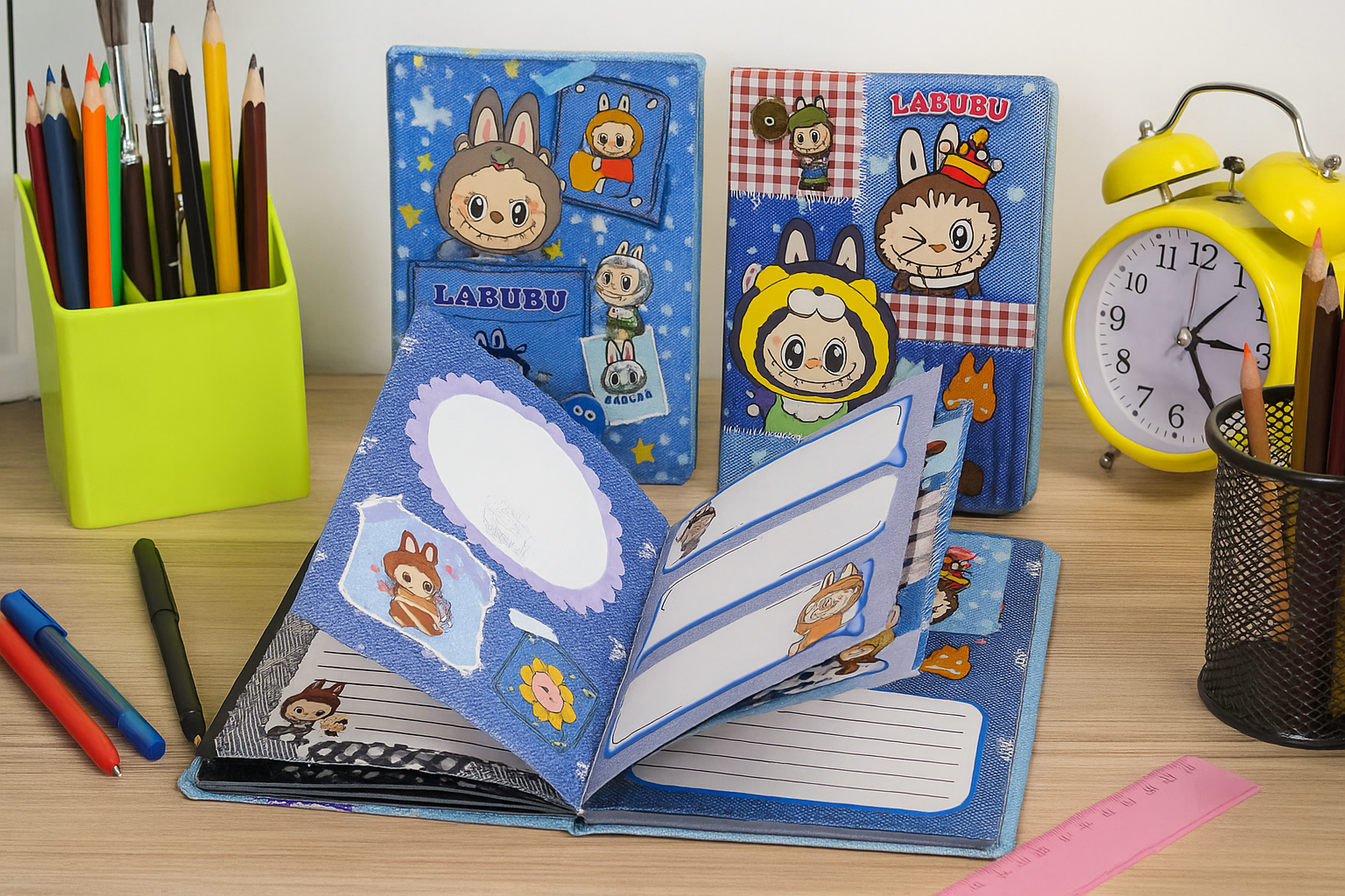 Cuaderno A5 LABUBU 1 Cuaderno A5 LABUBU