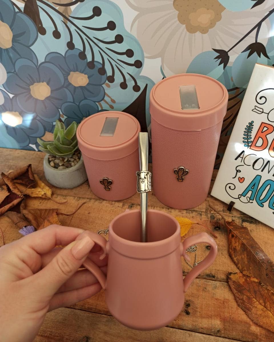 Kit Matero Cactus Otoñal - Rosa Prune