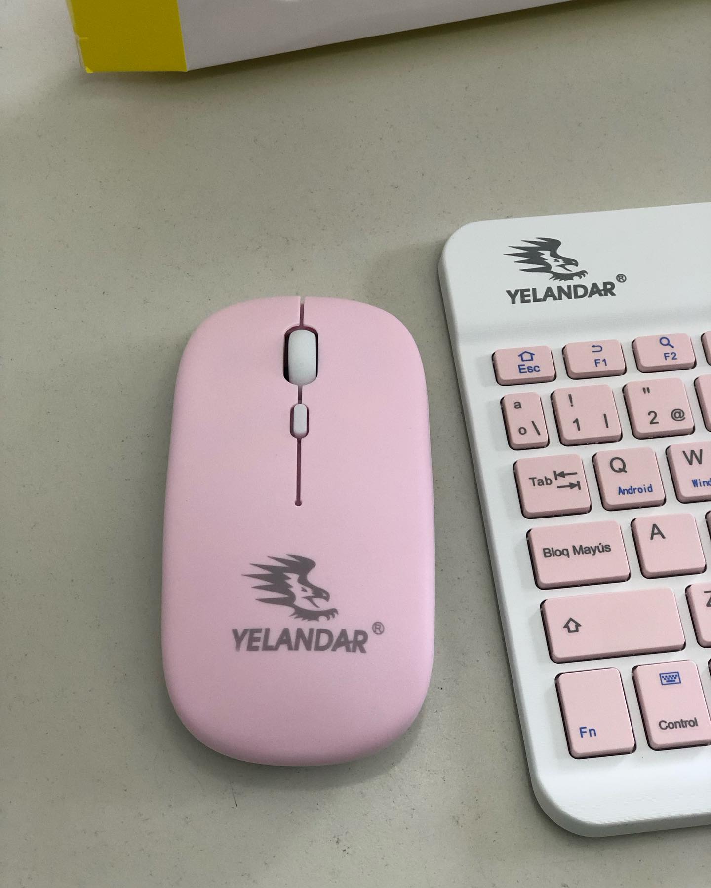 kit Teclado + mouse color pastel - Imagen 5