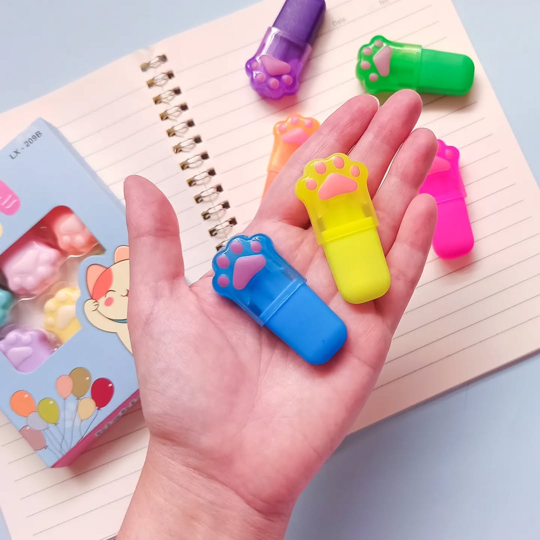 Resaltador Mini - Huellita - Imagen 3