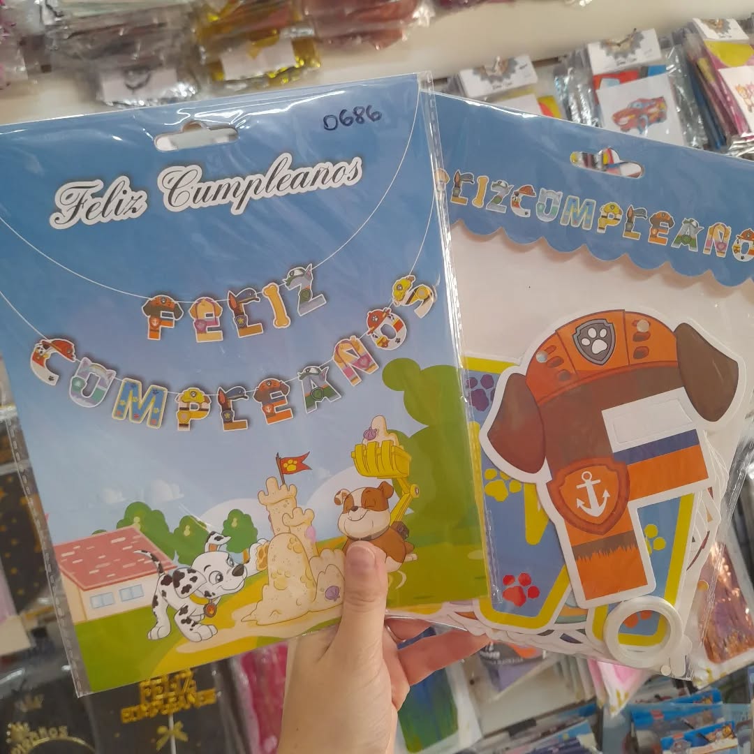 Banderin Paw Patrol - Imagen 3