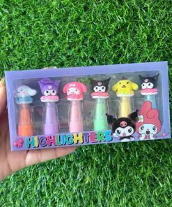 Box de Resaltadores Kuromi x6