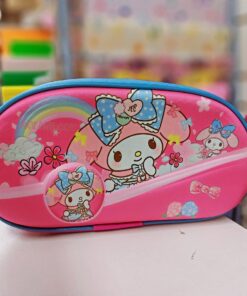 Cartuchera 1 Cierre - Personajes tonos rosas