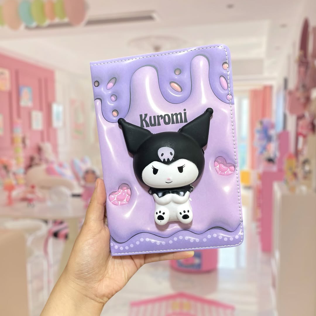 Cuaderno Kuromi Squishy