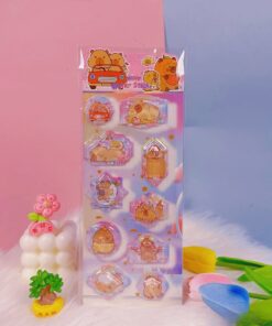 Alternative view of Stickers Capybara 3D