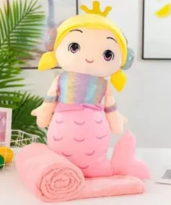 Alternative view of Peluche con manta Surtido.