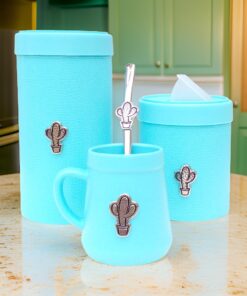 Kit Matero Cactus Pastel - Turquesa