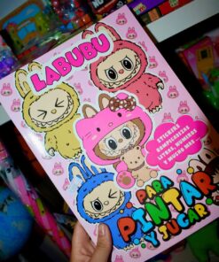 Libro Para Pintar Labubu