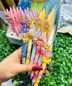 Lapicera Retractil Labubu x3