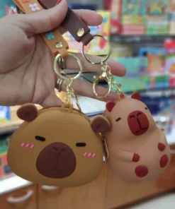 Alternative view of Llavero/Monedero - Capybara