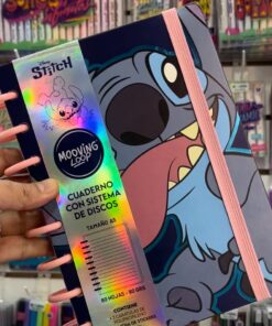 Cuaderno de Discos Stitch - Mooving A5 (CHICO)