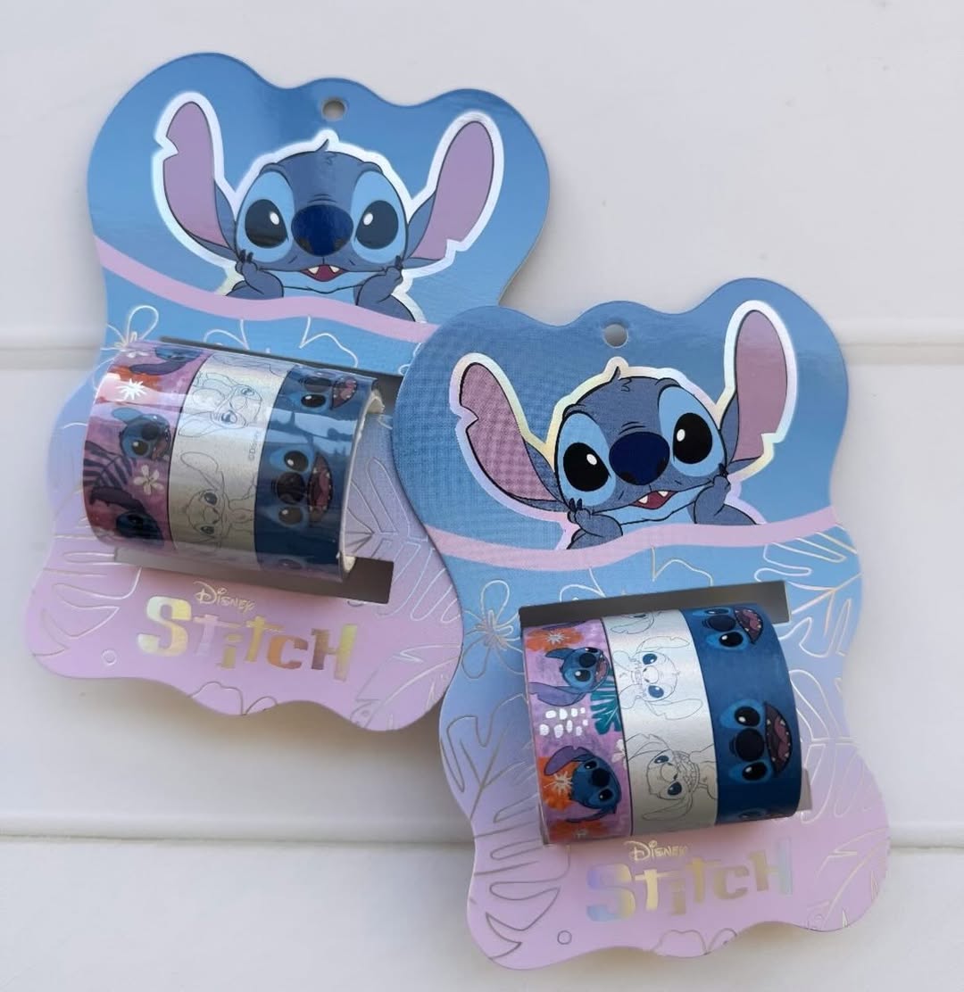 Cinta Washi Tape Stitch x3 - Mooving