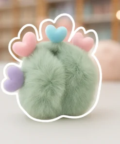 Orejeras Corazones Felpa