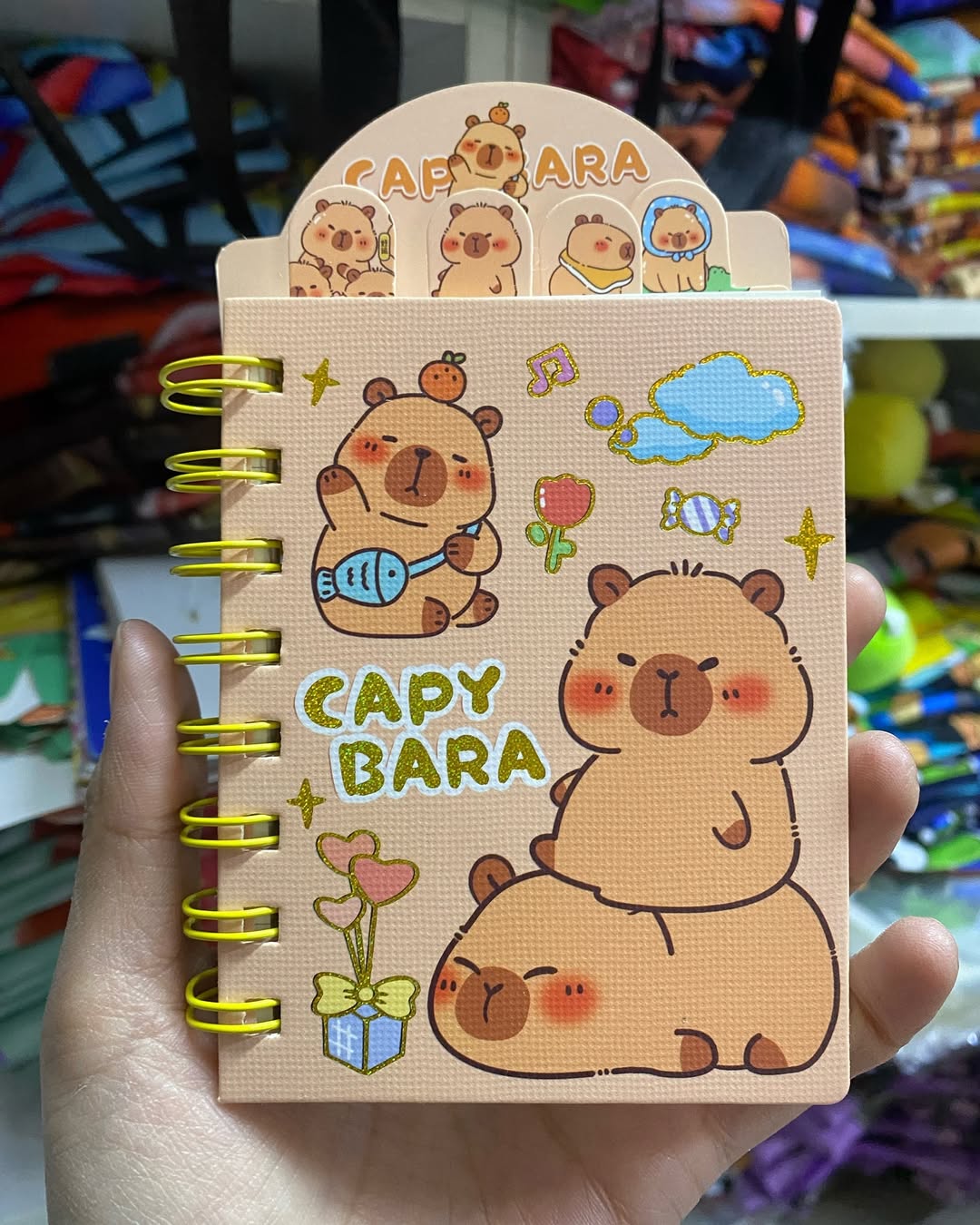 Mini Anotador con Separador - Capybara