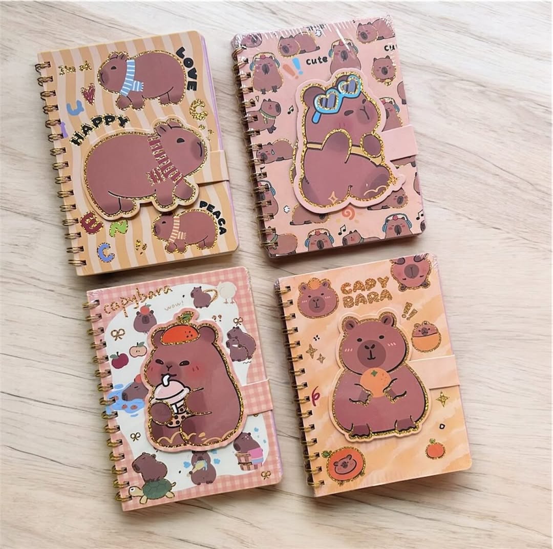Cuaderno Capybara con abrojo