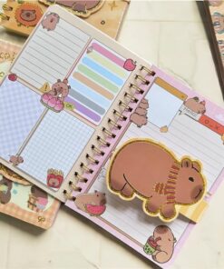 Alternative view of Cuaderno Capybara con abrojo