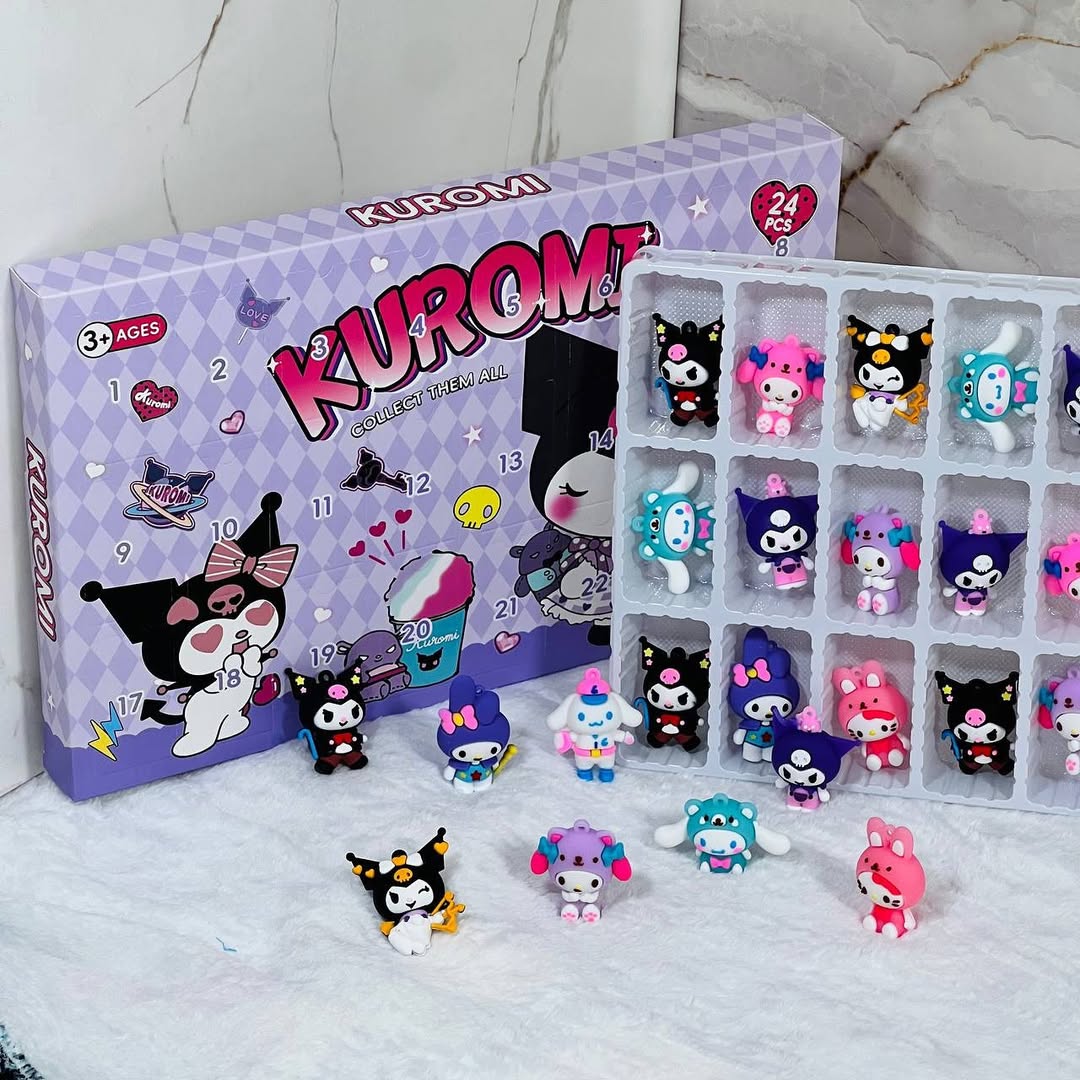 Calendario de adviento kuromi