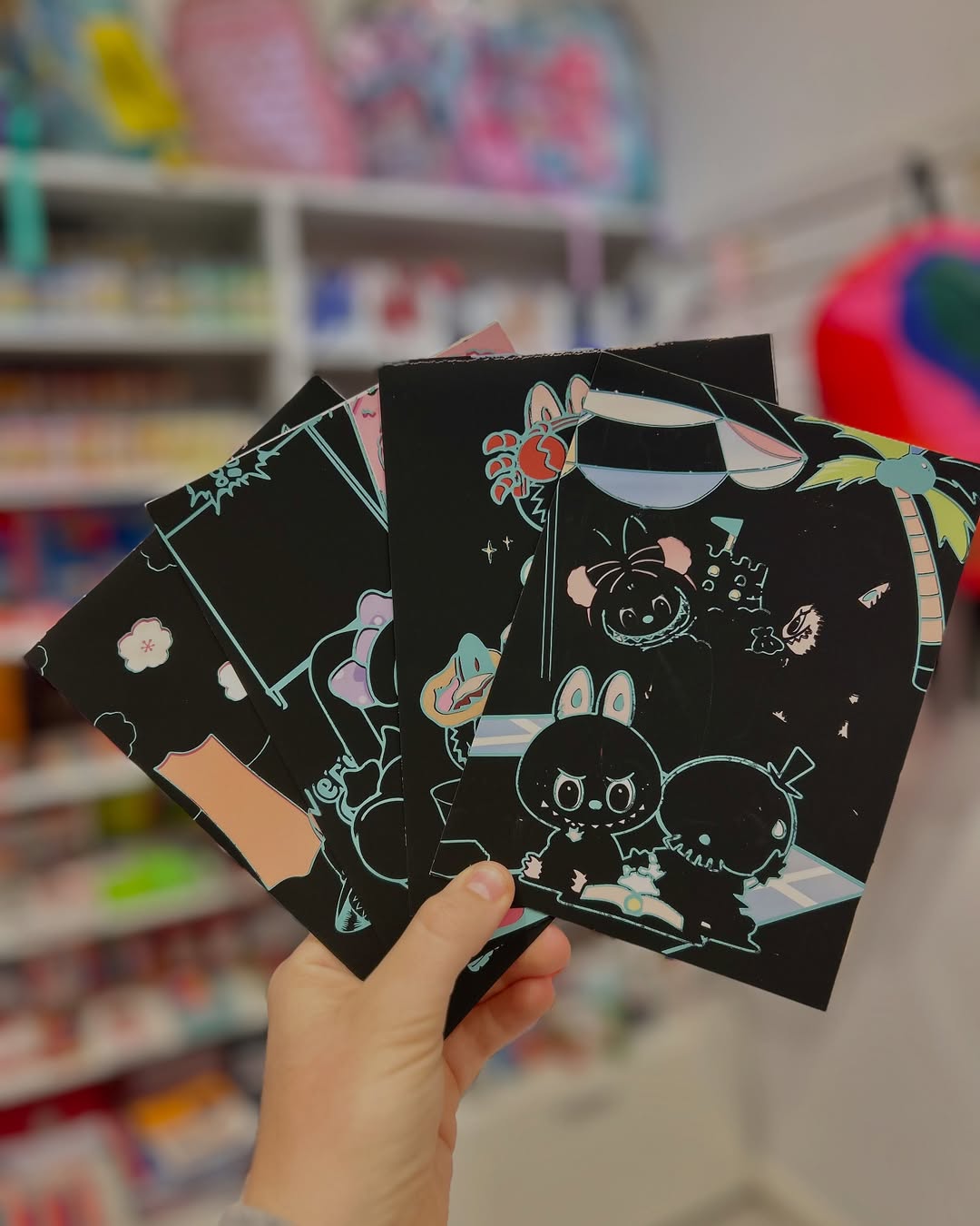 Papel Rasca Personajes GRANDE - Imagen 2