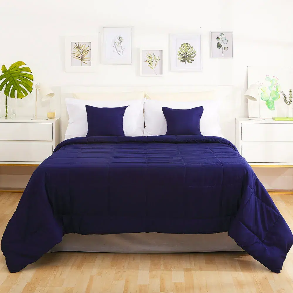 Cubrecama Oro Liso - Queen