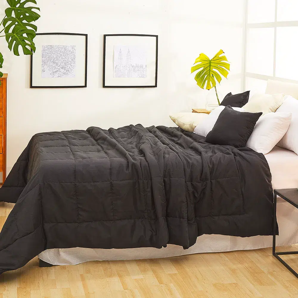 Cubrecama Oro Liso - Queen - Imagen 4