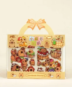 Stickers Capybara Cartera