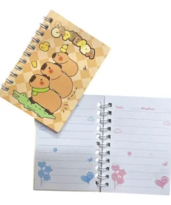 Alternative view of Pack x4 Mini Cuadernos Capybara