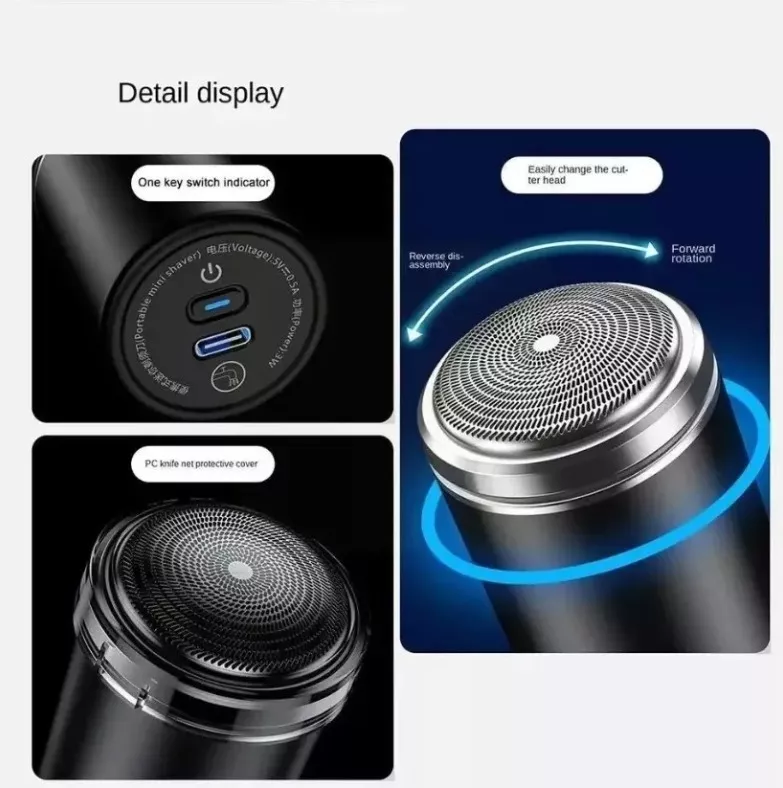 Mini Afeitadora Recargable - Imagen 2