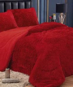 Alternative view of Edredon Pelo Largo - Rojo