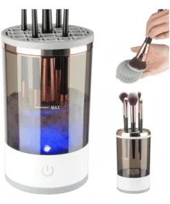 Alternative view of Limpiador de brochas de maquillaje eléctrico