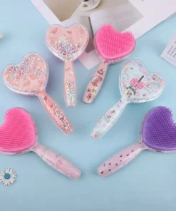 Cepillo Corazon con Bolitas