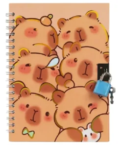 Alternative view of Diario Intimo Capybara con Candado
