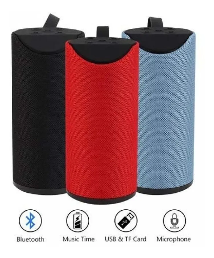 Parlante Bluetooth tipo JBL- Cilindro - Imagen 5