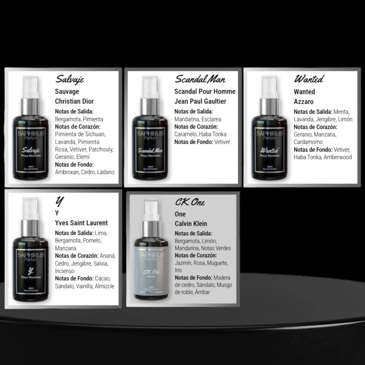 Perfume Mini - Saphirus - Imagen 4