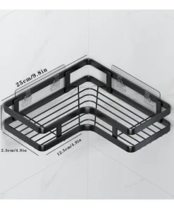 Alternative view of Organizador Esquinero para Baño Flotante
