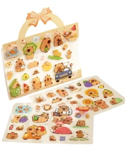 Alternative view of Stickers Capybara Cartera