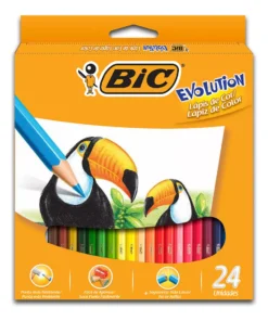 Lapices Bic Evolution x24 – Colores